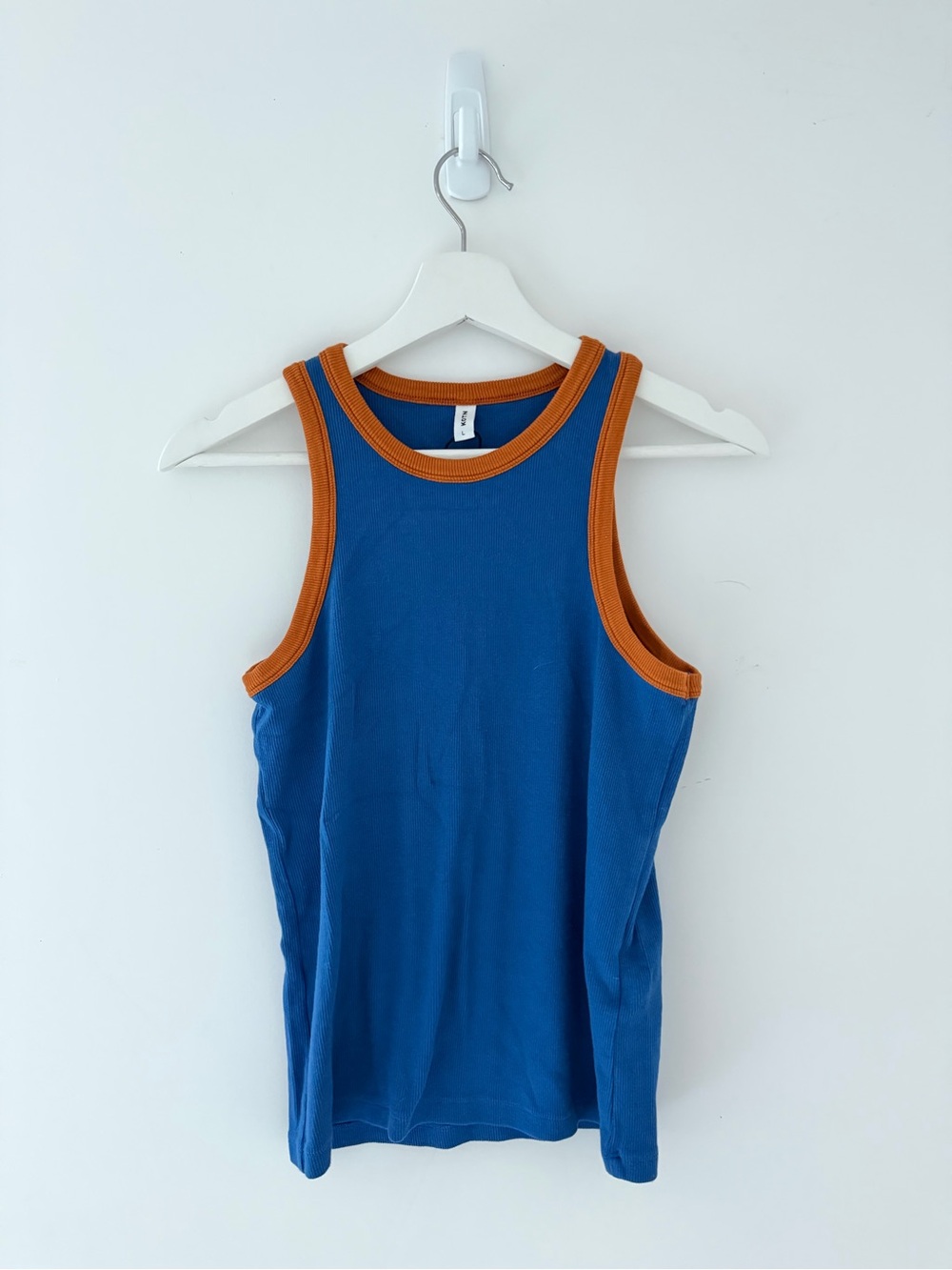 KOTN Royal Blue Tank with Rust Trim
